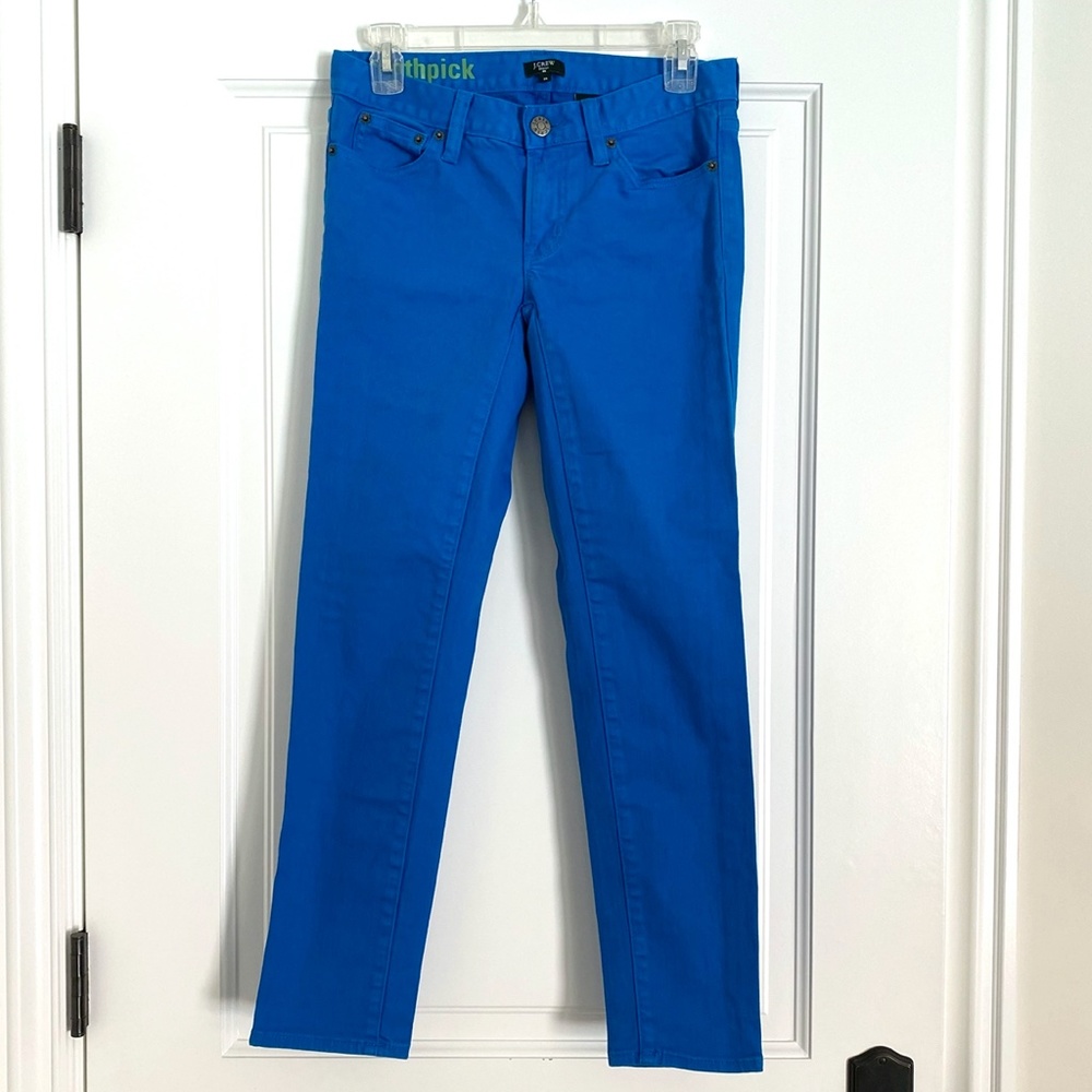 J Crew StretchToothpick Mid Rise Skinny Ankle - 26 - Picture 2 of 6